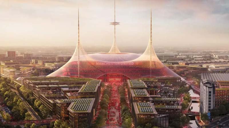 দুই বিলিয়ন পাউন্ড খরচে স্টেডিয়াম নির্মাণ করছে ম্যান ইউ